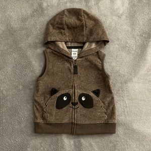 Never worn! 12 month fleece vest - Carter’s